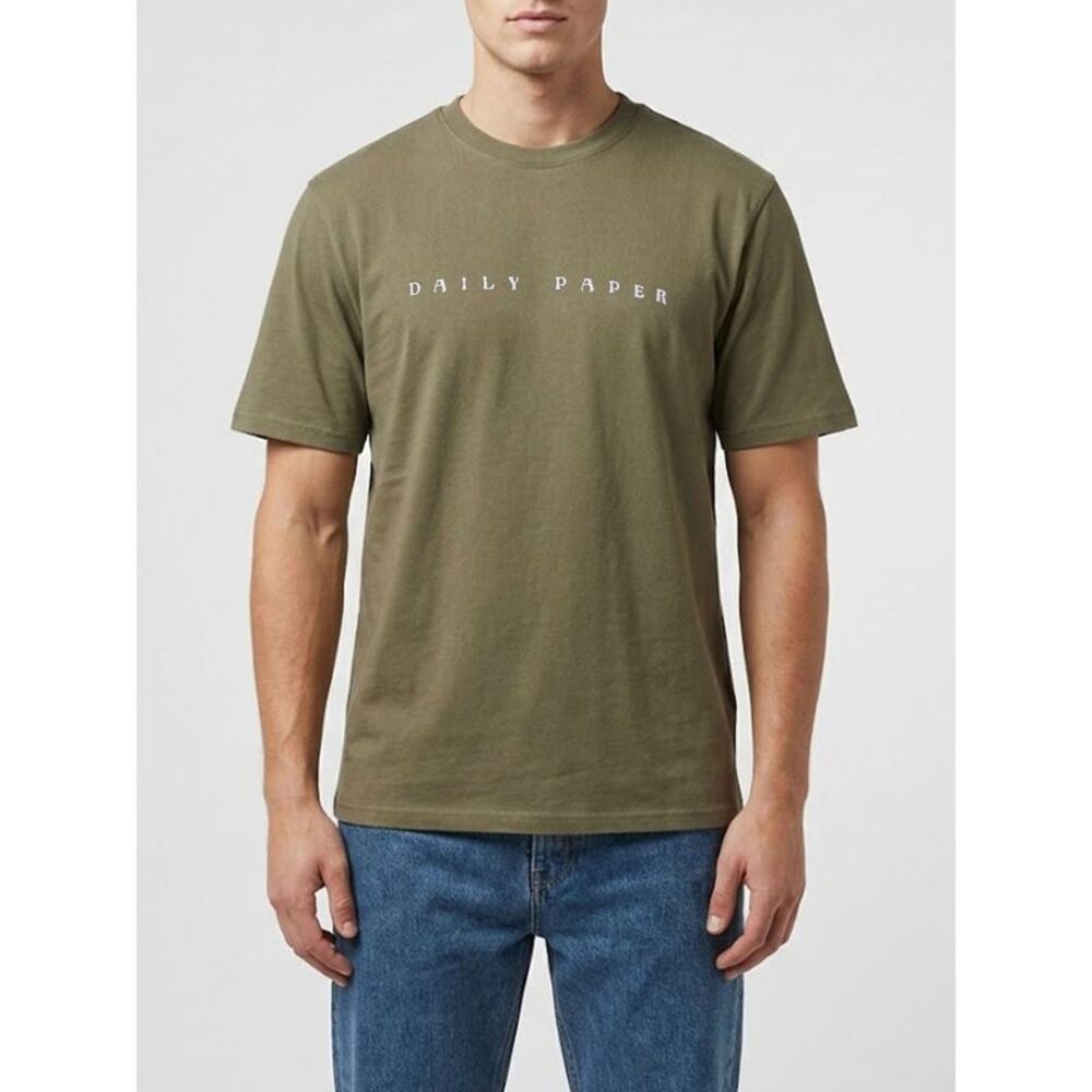 Daily Paper Men Cotton T-Shirt With Logo Daily Paper